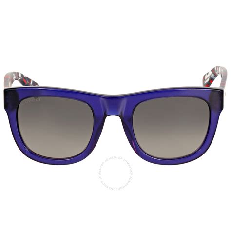 gucci retro sunglasses blue|authentic Gucci sunglasses women.